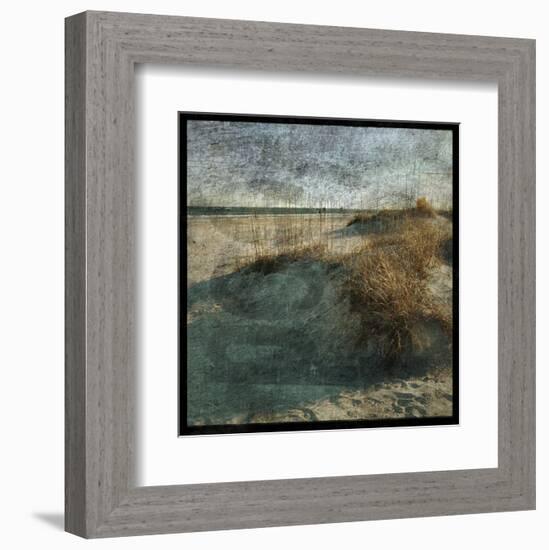 Wrightsville Dunes-John W^ Golden-Framed Art Print