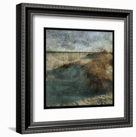 Wrightsville Dunes-John W^ Golden-Framed Art Print