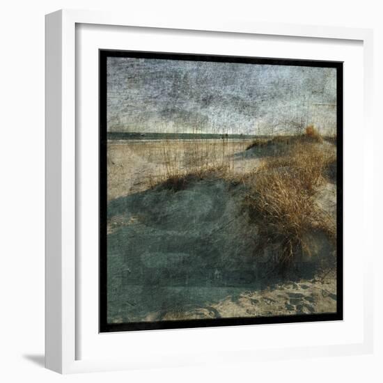 Wrightsville Dunes-John W Golden-Framed Giclee Print