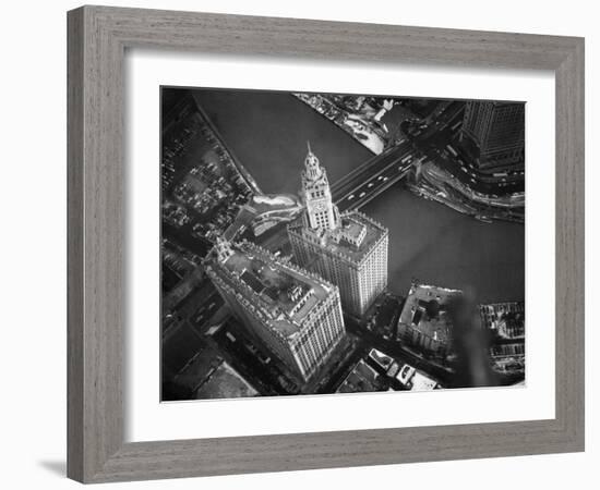 Wrigley Building in South Chicago. 1951-Margaret Bourke-White-Framed Photographic Print