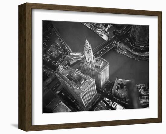 Wrigley Building in South Chicago. 1951-Margaret Bourke-White-Framed Photographic Print