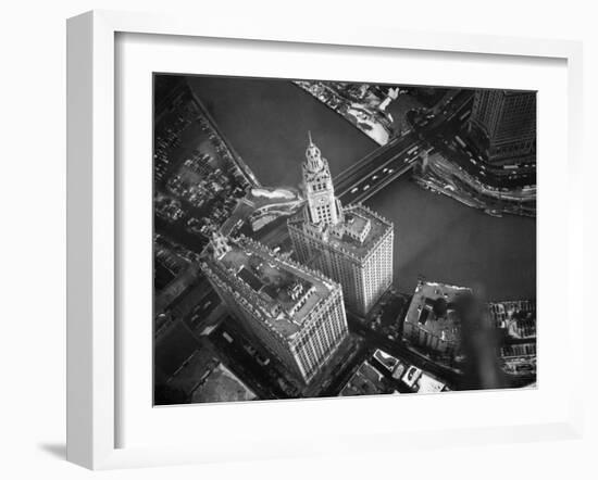 Wrigley Building in South Chicago. 1951-Margaret Bourke-White-Framed Photographic Print