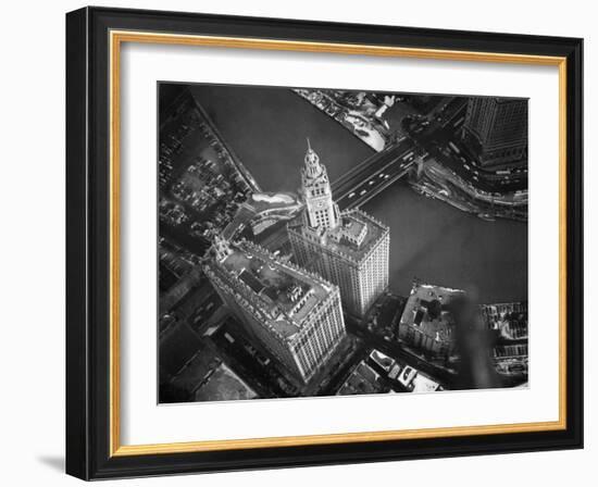 Wrigley Building in South Chicago. 1951-Margaret Bourke-White-Framed Photographic Print