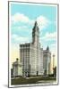 Wrigley Building-null-Mounted Art Print