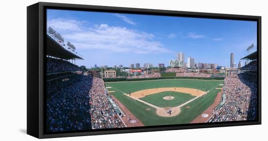 Wrigley Field, Chicago, Cubs V. Rockies, Illinois-null-Framed Stretched Canvas