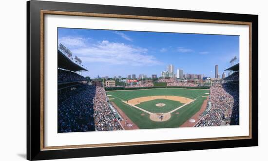 Wrigley Field, Chicago, Cubs V. Rockies, Illinois-null-Framed Photographic Print