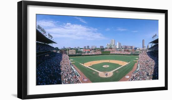 Wrigley Field, Chicago, Cubs V. Rockies, Illinois-null-Framed Photographic Print