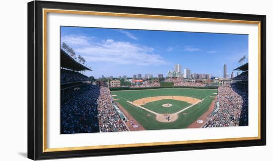 Wrigley Field, Chicago, Cubs V. Rockies, Illinois-null-Framed Photographic Print