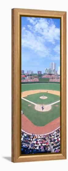 Wrigley Field, Chicago, Cubs V. Rockies, Illinois-null-Framed Stretched Canvas