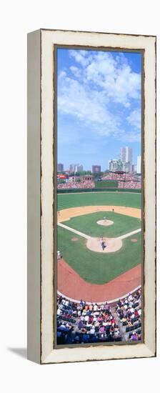 Wrigley Field, Chicago, Cubs V. Rockies, Illinois-null-Framed Stretched Canvas