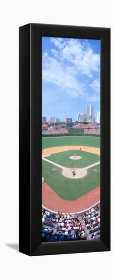 Wrigley Field, Chicago, Cubs V. Rockies, Illinois-null-Framed Stretched Canvas