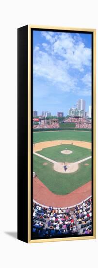 Wrigley Field, Chicago, Cubs V. Rockies, Illinois-null-Framed Stretched Canvas