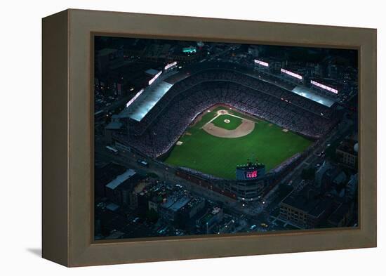 Wrigley Field from Overhead-null-Framed Premier Image Canvas