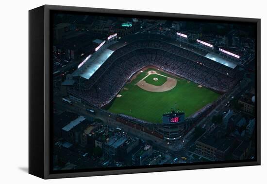 Wrigley Field from Overhead-null-Framed Premier Image Canvas