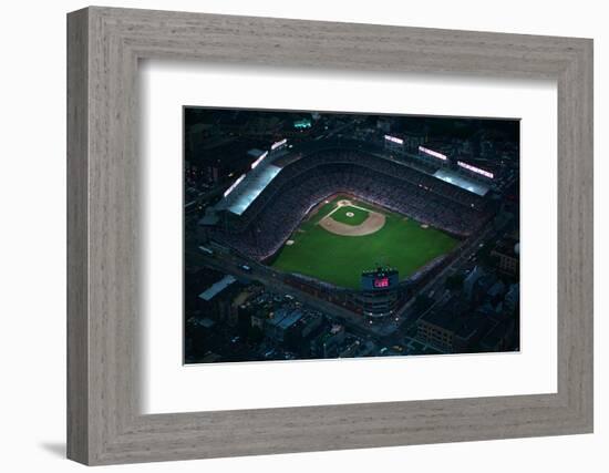 Wrigley Field from Overhead-null-Framed Photographic Print