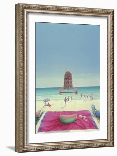 Wrigley Gum Girl I-Lincoln Seligman-Framed Giclee Print