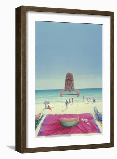 Wrigley Gum Girl I-Lincoln Seligman-Framed Giclee Print