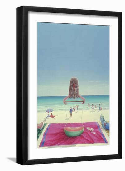 Wrigley Gum Girl I-Lincoln Seligman-Framed Giclee Print