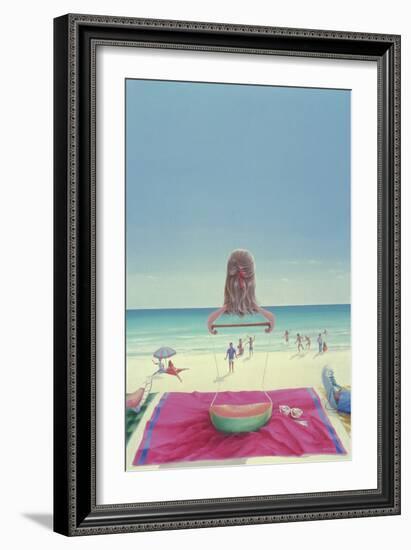 Wrigley Gum Girl I-Lincoln Seligman-Framed Giclee Print