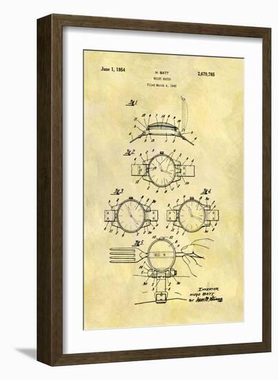 Wrist Watch, 1949-Dan Sproul-Framed Art Print