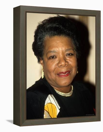 Writer/Actress Maya Angelou-Dave Allocca-Framed Premier Image Canvas