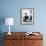 Writer Carson McCullers Sitting at Typewriter-Leonard Mccombe-Framed Premium Photographic Print displayed on a wall