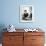 Writer Carson McCullers Sitting at Typewriter-Leonard Mccombe-Framed Premium Photographic Print displayed on a wall