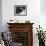 Writer T. S. Eliot Working at His Desk-Bob Landry-Framed Premium Photographic Print displayed on a wall