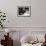 Writer T. S. Eliot Working at His Desk-Bob Landry-Framed Premium Photographic Print displayed on a wall