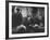 Writer William S. Burroughs in Cafe with Others-Loomis Dean-Framed Premium Photographic Print