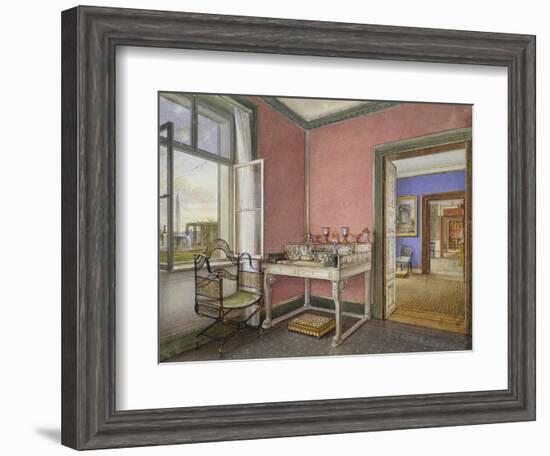 Writing Desk of Princess in Charlottenhof Palace-null-Framed Giclee Print