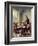 Writing the Declaration of Independence, 1776-Jean Leon Gerome Ferris-Framed Art Print