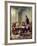 Writing the Declaration of Independence, 1776-Jean Leon Gerome Ferris-Framed Art Print