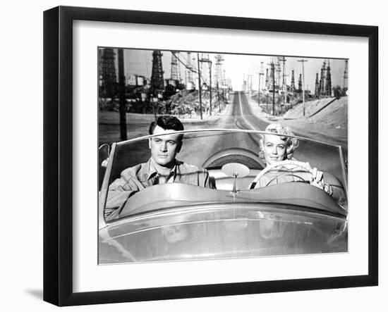 Written On The Wind, Rock Hudson, Dorothy Malone, 1956-null-Framed Photo