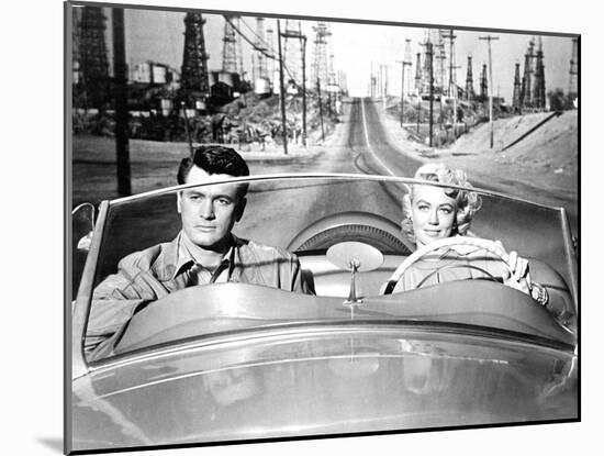 Written On The Wind, Rock Hudson, Dorothy Malone, 1956-null-Mounted Photo