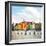 Wroclaw City Center, Market Square Tenements and City Hall-Pablo77-Framed Photographic Print