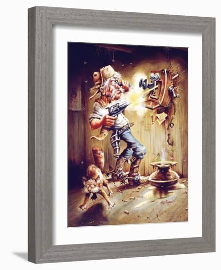 Wrong Number-Nate Owens-Framed Giclee Print