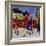 "Wrong Week at the Ski Resort," January 14, 1961-James Williamson-Framed Giclee Print