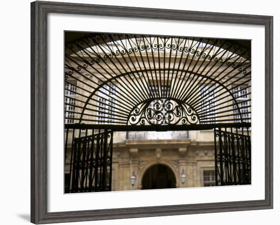 Wrought Iron Entryway-null-Framed Photographic Print