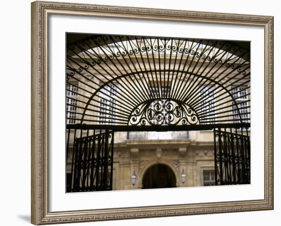 Wrought Iron Entryway-null-Framed Photographic Print
