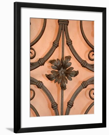 Wrought-Iron Gate Detail, Lake Orta, Orta, Italy-Lisa S. Engelbrecht-Framed Photographic Print