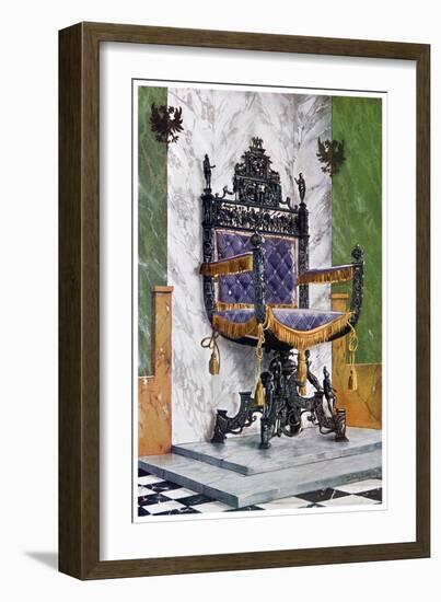 Wrought Steel Chair, 1910-Edwin Foley-Framed Giclee Print