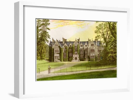 Wroxton Abbey, Oxfordshire, Home of the North Family, C1880-AF Lydon-Framed Giclee Print