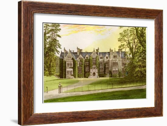 Wroxton Abbey, Oxfordshire, Home of the North Family, C1880-AF Lydon-Framed Giclee Print