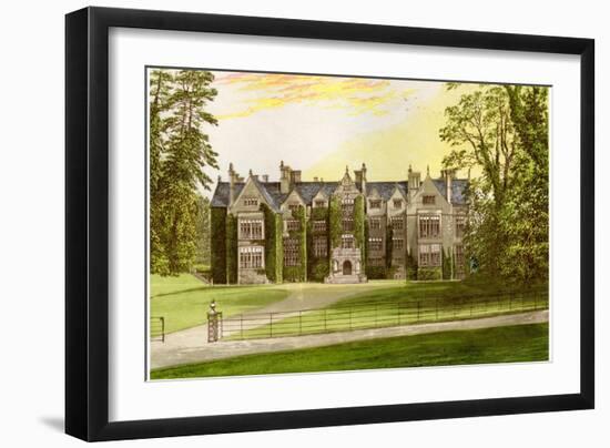 Wroxton Abbey, Oxfordshire, Home of the North Family, C1880-AF Lydon-Framed Giclee Print