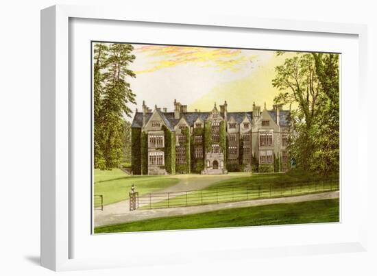 Wroxton Abbey, Oxfordshire, Home of the North Family, C1880-AF Lydon-Framed Giclee Print