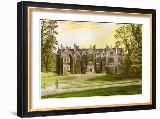 Wroxton Abbey, Oxfordshire, Home of the North Family, C1880-AF Lydon-Framed Giclee Print