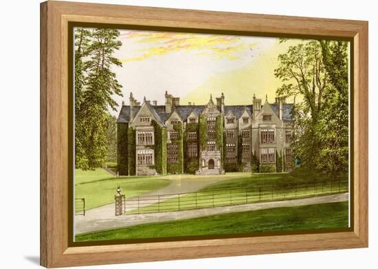 Wroxton Abbey, Oxfordshire, Home of the North Family, C1880-AF Lydon-Framed Premier Image Canvas
