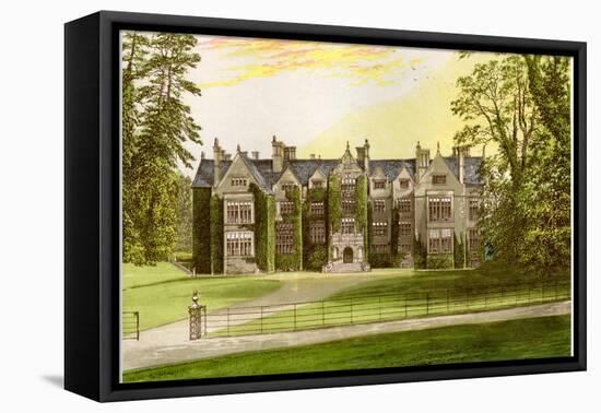 Wroxton Abbey, Oxfordshire, Home of the North Family, C1880-AF Lydon-Framed Premier Image Canvas