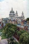 The Choir and Reredos, St Paul's Cathedral, 1908-1909-WS Campbell-Framed Premier Image Canvas